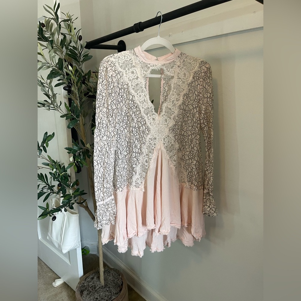 Free people lace shirt